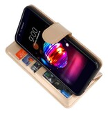 Wallet Cases Case for LG K10 2018 Gold