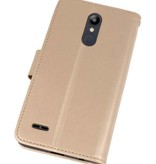 Estuche Wallet Cases para LG K10 2018 Gold