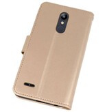Wallet Cases Case for LG K10 2018 Gold