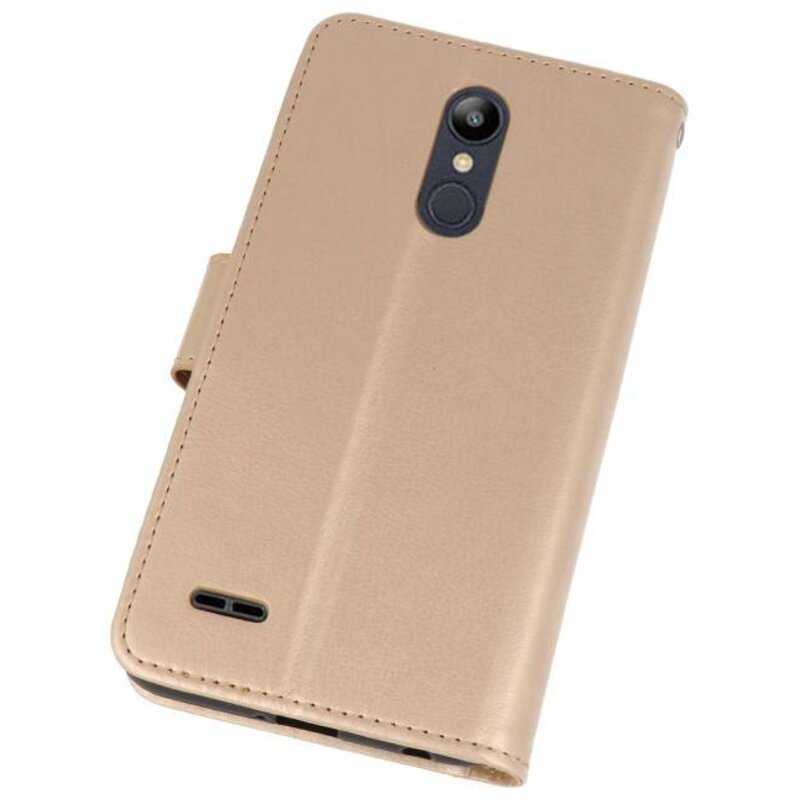 Wallet Cases Case for LG K10 2018 Gold