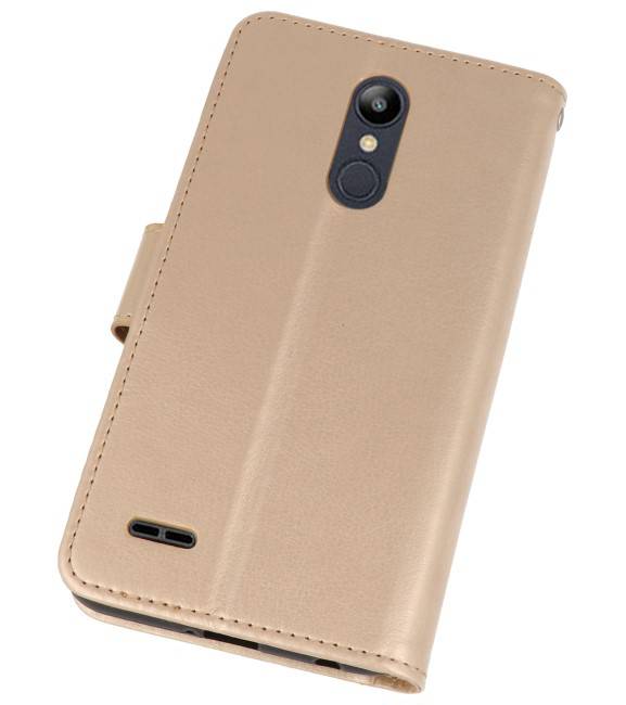 Estuche Wallet Cases para LG K10 2018 Gold