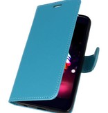 Etui Portefeuille pour LG K10 2018 Turquoise