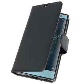 Custodia a Portafoglio per Xperia XA2 Nero