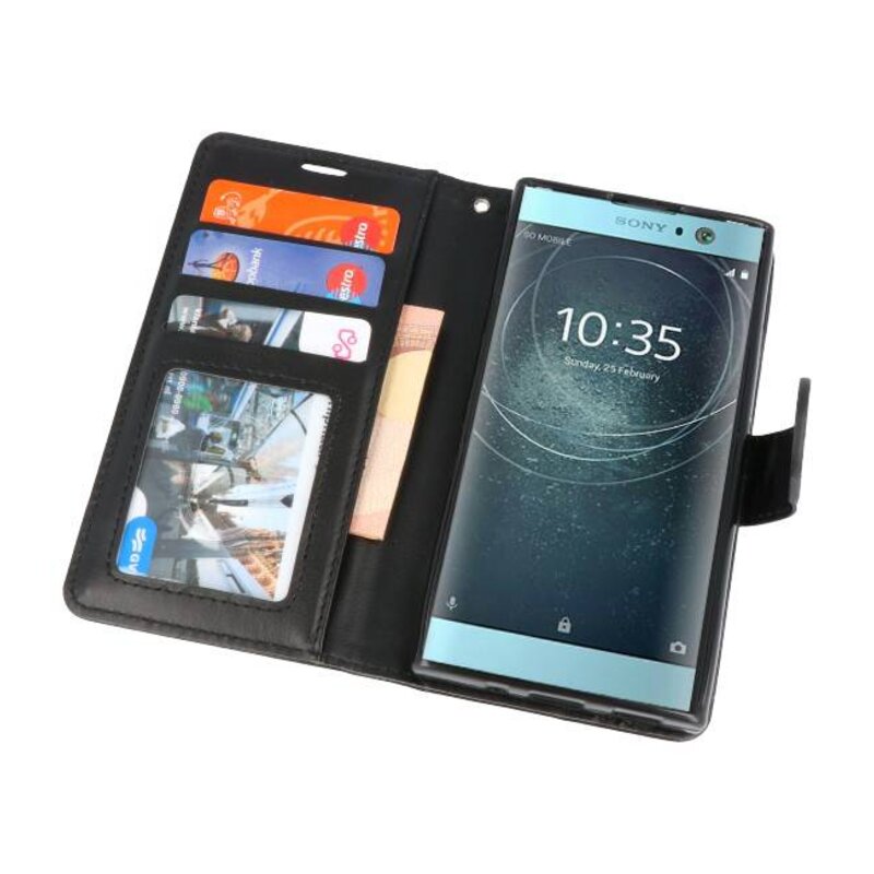 Wallet Cases Case for Xperia XA2 Black