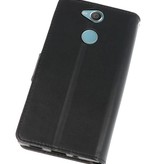 Étui portefeuille pour Xperia XA2 Noir