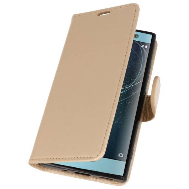 Wallet Cases Case for Xperia XA2 Gold