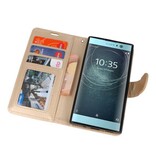 Estuche para estuches Wallet para Xperia XA2 Gold