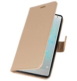 Wallet Cases Case for Xperia XZ2 Gold
