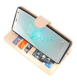 Étui portefeuille pour Xperia XZ2 Gold