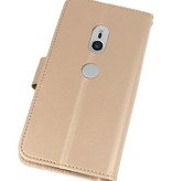 Wallet Cases Case for Xperia XZ2 Gold