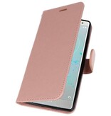 Wallet Cases Case for Xperia XZ2 Pink