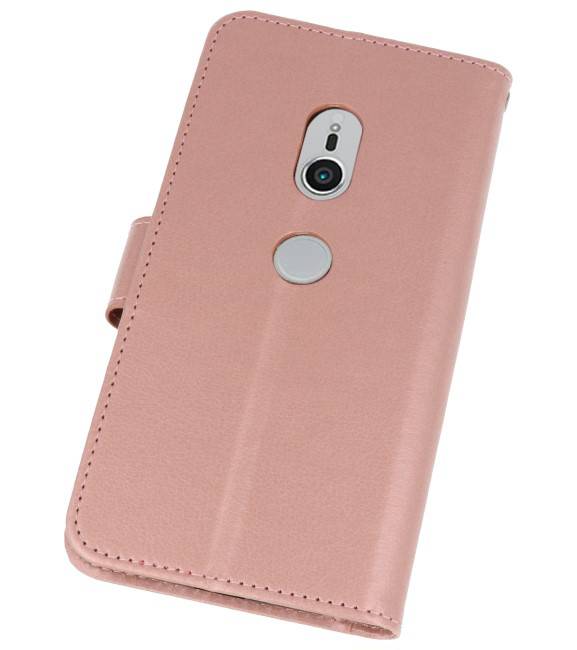 Étui portefeuille pour Xperia XZ2 Pink