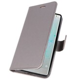 Wallet Cases Case for Xperia XZ2 Gray