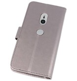 Wallet Cases Case for Xperia XZ2 Gray