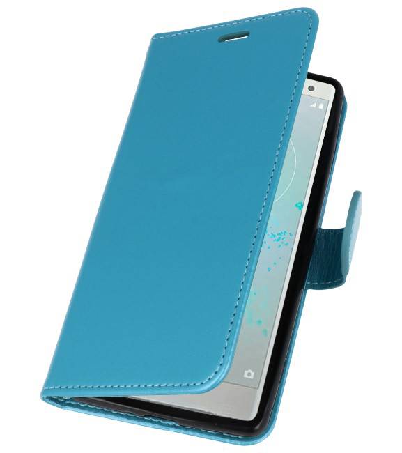 Wallet Cases Case for Xperia XZ2 Turquoise