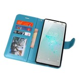 Wallet Cases Case for Xperia XZ2 Turquoise