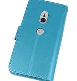 Étui portefeuille pour Xperia XZ2 Turquoise