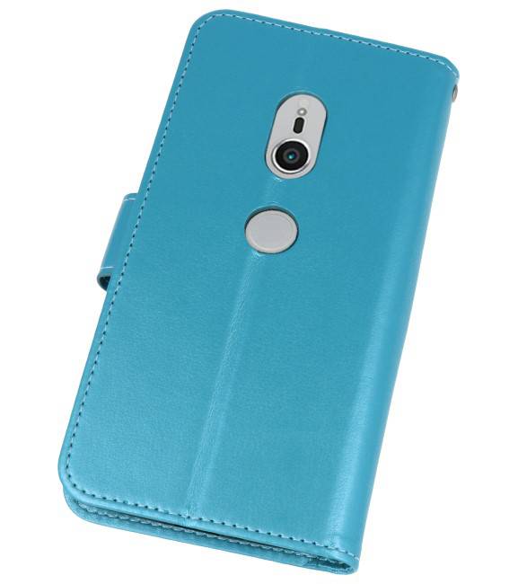 Étui portefeuille pour Xperia XZ2 Turquoise