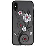 Etuis Lilies Lilies pour iPhone X Blanc