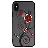 Étuis Lilies Lilies pour iPhone X Rouge