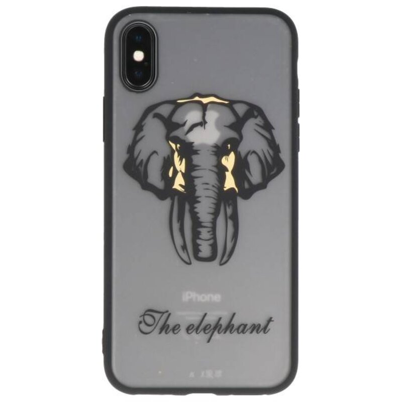 Estuches de animales TPU para elefante iPhone X