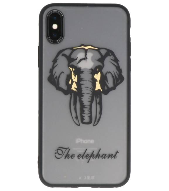 Tiere TPU Hüllen für iPhone X Elefant