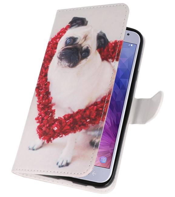 Hundebuchstyle Case für Galaxy J4 2018