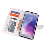 Hondje Bookstyle Hoesje voor Galaxy J4 2018