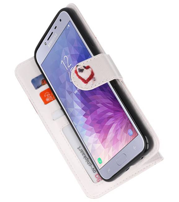 Hundebuchstyle Case für Galaxy J4 2018