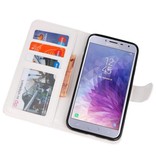 Dollar Bookstyle Hoesje voor Galaxy J4 2018