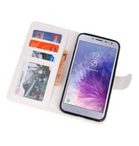 Dollar Bookstyle Hoesje voor Galaxy J4 2018