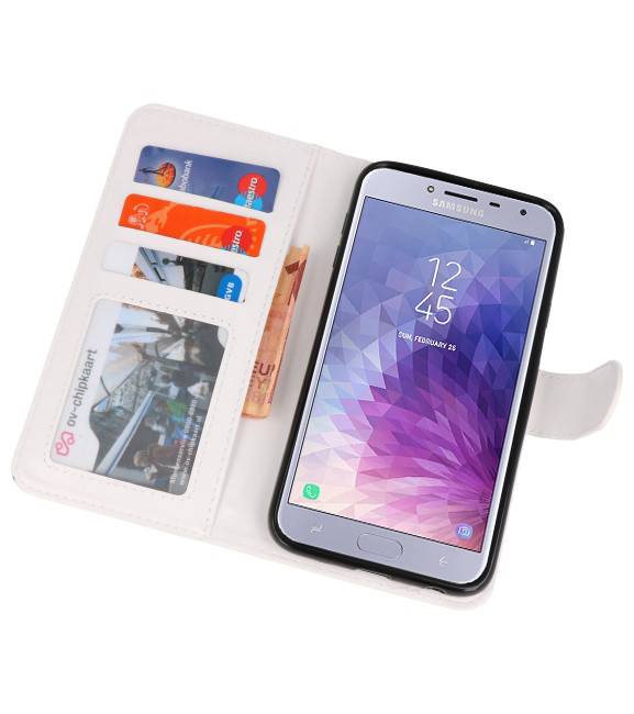 Dollar Bookstyle Hoesje voor Galaxy J4 2018