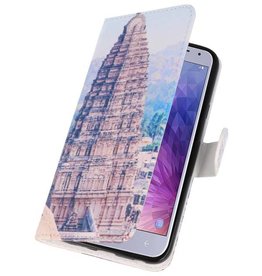 Custodia per Book 1 di Temple 1 per Galaxy J4 2018