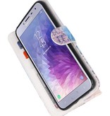 Temple 1 Bookstyle Case for Galaxy J4 2018