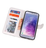 Temple 2 Bookstyle Tasche für Galaxy J4 2018