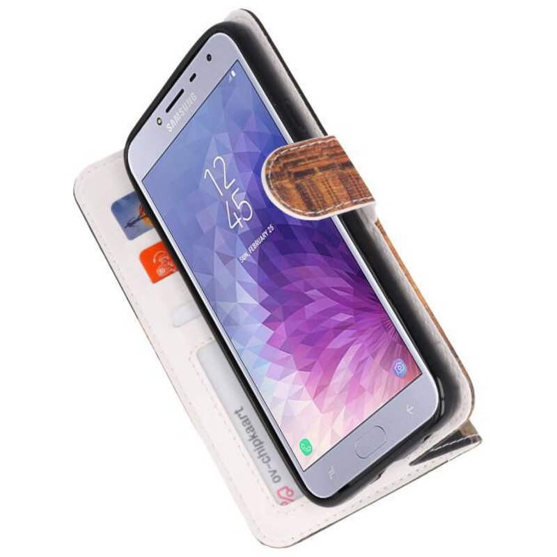 Etui Bookstyle Temple 2 pour Galaxy J4 2018