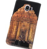 Funda de Bookstyle para Temple 2 Galaxy J4 2018