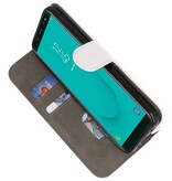 Bookstyle Wallet Cases Tasche für Galaxy J6 2018 Weiß