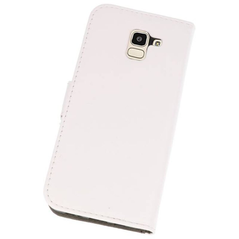 Bookstyle Wallet Cases Taske til Galaxy J6 2018 White