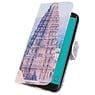 Etui Bookstyle Temple 1 pour Galaxy J6 2018