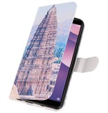 Etui Bookstyle Temple 1 pour Huawei Y7 2018