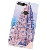 Etui Bookstyle Temple 1 pour Huawei Y7 2018