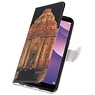 Etui Bookstyle Temple 2 pour Huawei Y7 2018
