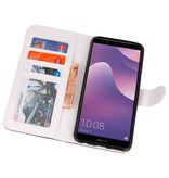 Etui Bookstyle Temple 2 pour Huawei Y7 2018