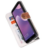 Etui Bookstyle Temple 2 pour Huawei Y7 2018