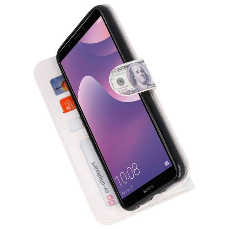 Dollar Bookstyle Case pour Huawei Y7 2018