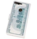 Dollar Bookstyle Case pour Huawei Y7 2018