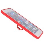 Softcase for iPhone 8/7 Plus Case with Ring Holder Red