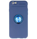 Softcase til iPhone 6 Taske med Ring Holder Navy