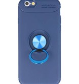 Softcase für iPhone 6 Case mit Ringhalter Navy